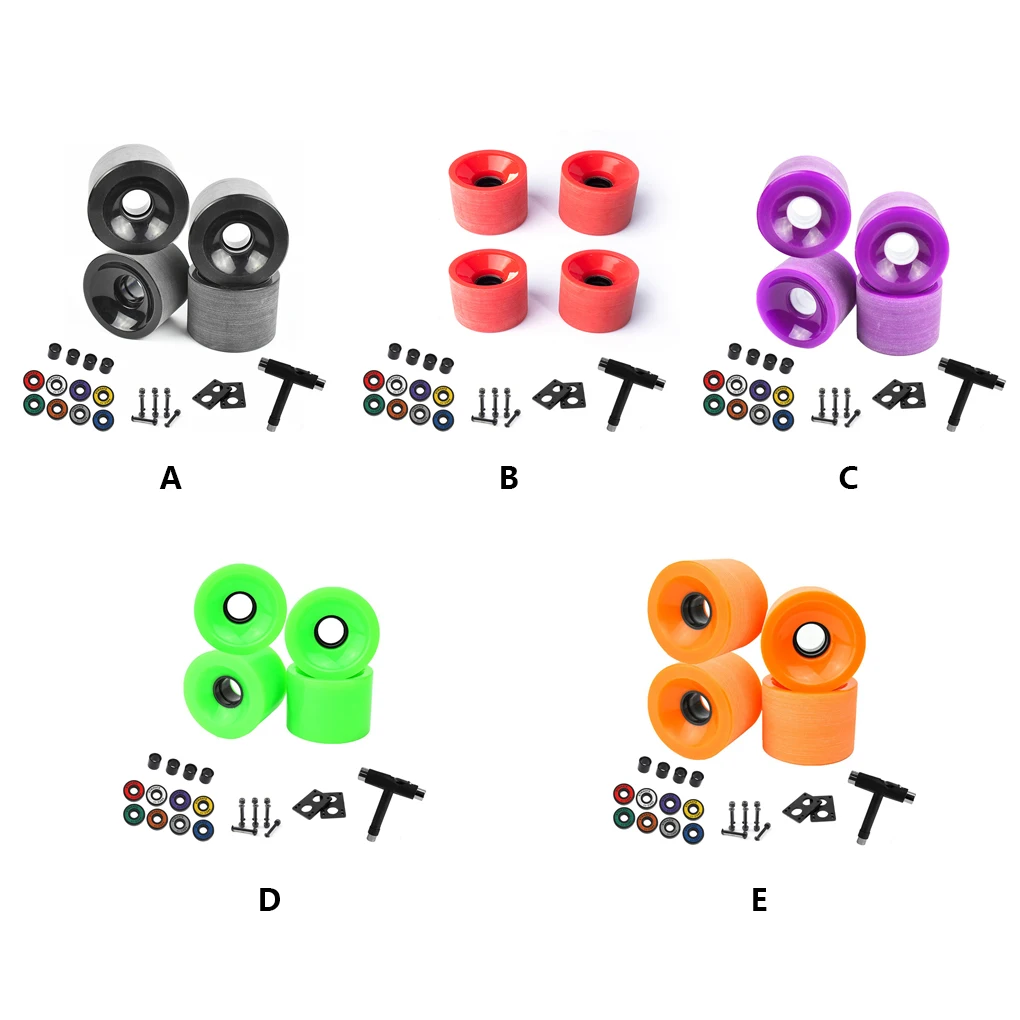 51mm Skateboard Wheels Roller Bearings Washers Skating Bushings Set Outdoor Sports Skateboarding Maintenance Black
51mm Skateboard Wheels Roller Bearings Washers Skating Bushings Set Outdoor Sports Skateboarding Maintenance Black