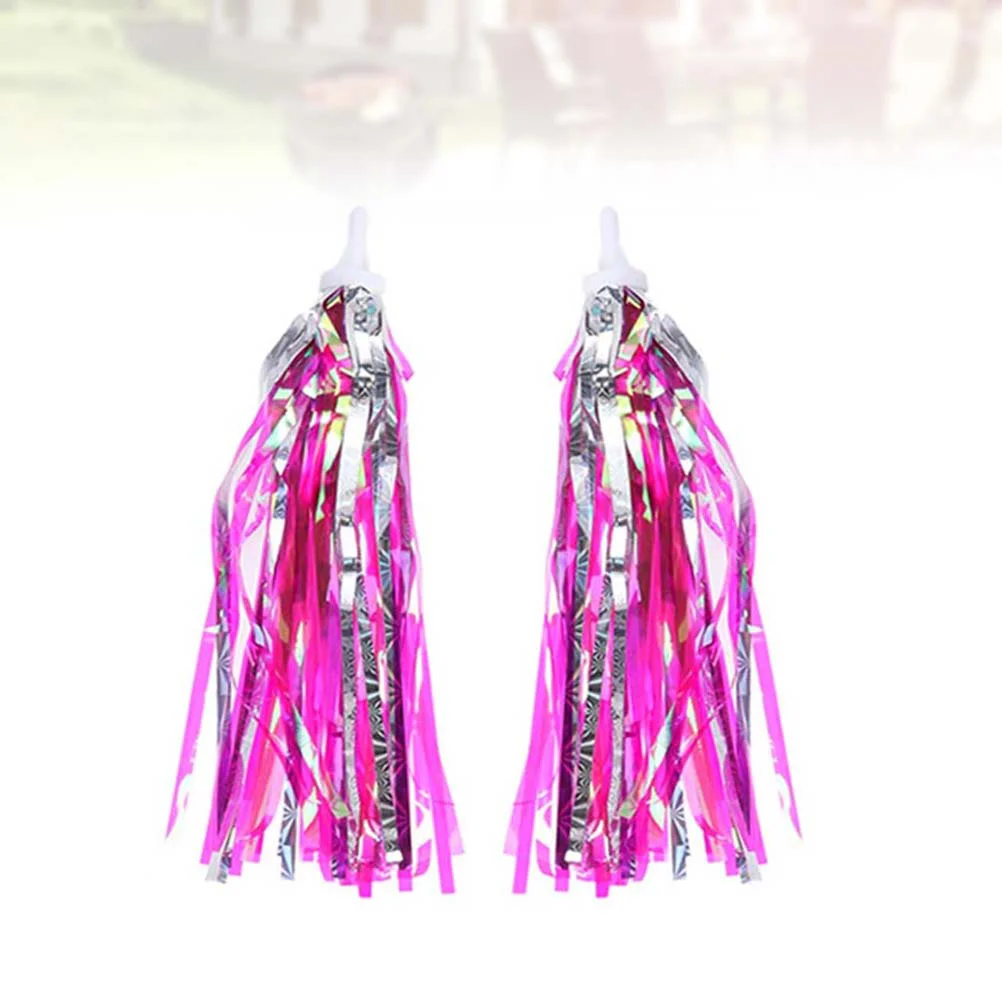 4PC Scooter Bike Streamers Easy to Attach Bike Handlebar Tassels Sparkle Grips Pom Pom Ribbon for Home Shop
4PC Scooter Bike Streamers Easy to Attach Bike Handlebar Tassels Sparkle Grips Pom Pom Ribbon for Home Shop