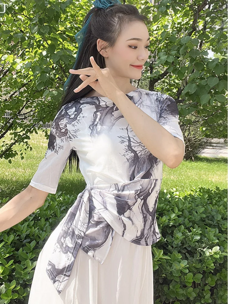 Clothing Mesh Pole Classical Dance Tops Graduation Jazz Slim Fit Street Party Standard Dances Woman Latin Costume Modern Shirt
Clothing Mesh Pole Classical Dance Tops Graduation Jazz Slim Fit Street Party Standard Dances Woman Latin Costume Modern Shirt