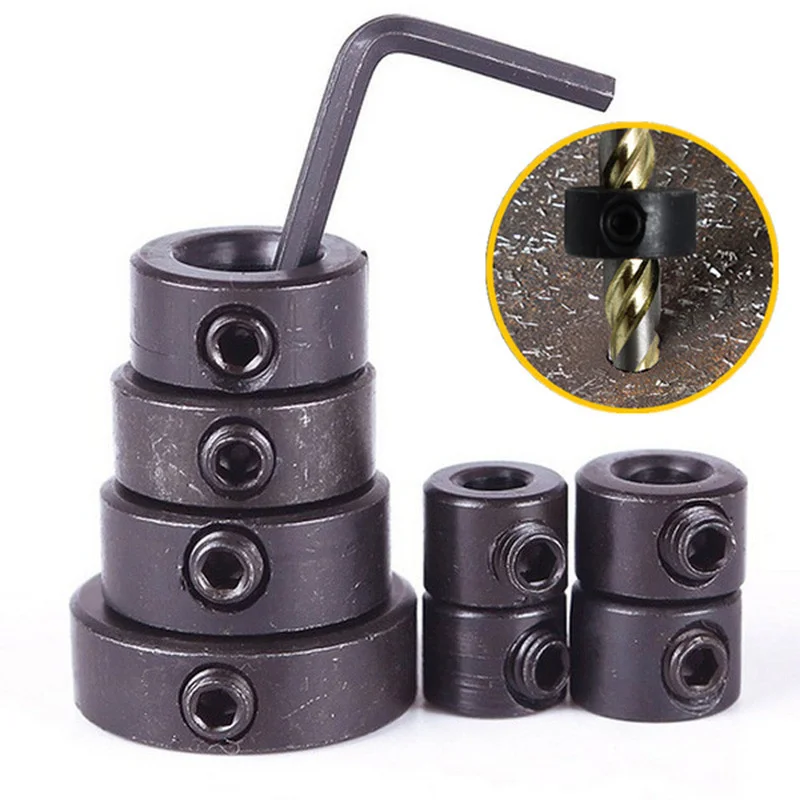 8pcs Woodworking Drill Locator Drill Bit 3mm-16mm Depth Stop Collars Ring Positioner Drill Locator Drill Bit Wood Drill Tools
8pcs Woodworking Drill Locator Drill Bit 3mm-16mm Depth Stop Collars Ring Positioner Drill Locator Drill Bit Wood Drill Tools