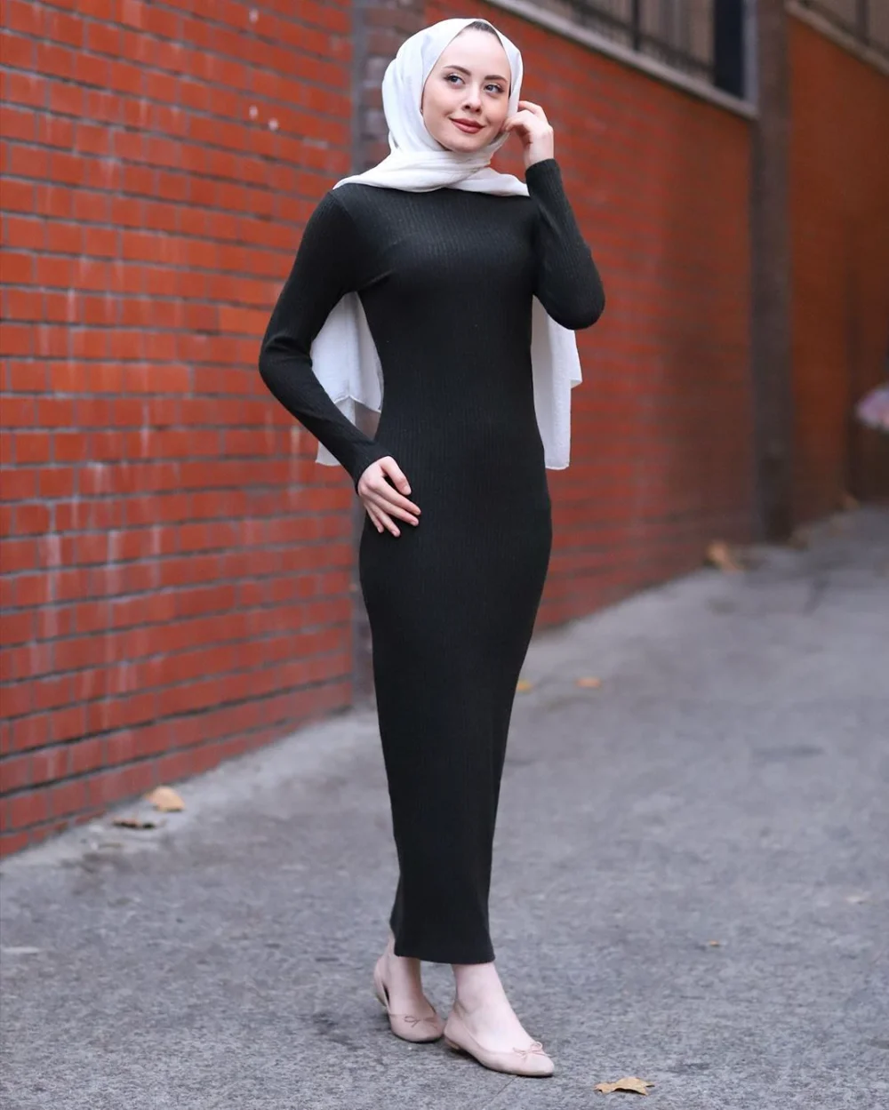Knitting Solid Dress Women Abaya Ramadan Muslim Islamic Clothing Robe Femme Musulmane Kaftan Vestido Abayat Bottoming Dresses
Knitting Solid Dress Women Abaya Ramadan Muslim Islamic Clothing Robe Femme Musulmane Kaftan Vestido Abayat Bottoming Dresses
