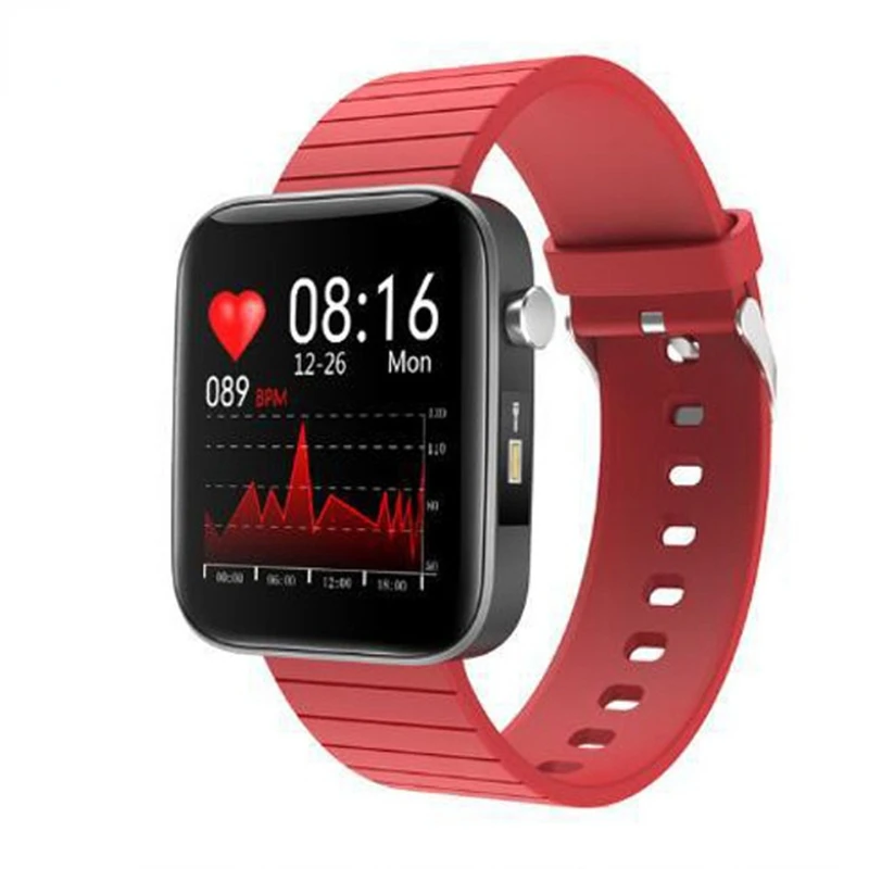 

2021 NEW T68 Plus Men Body Temperature Measure Heart Rate Blood Pressure Oxygen Bracelet Call Reminder Smart Watch Genuine Best