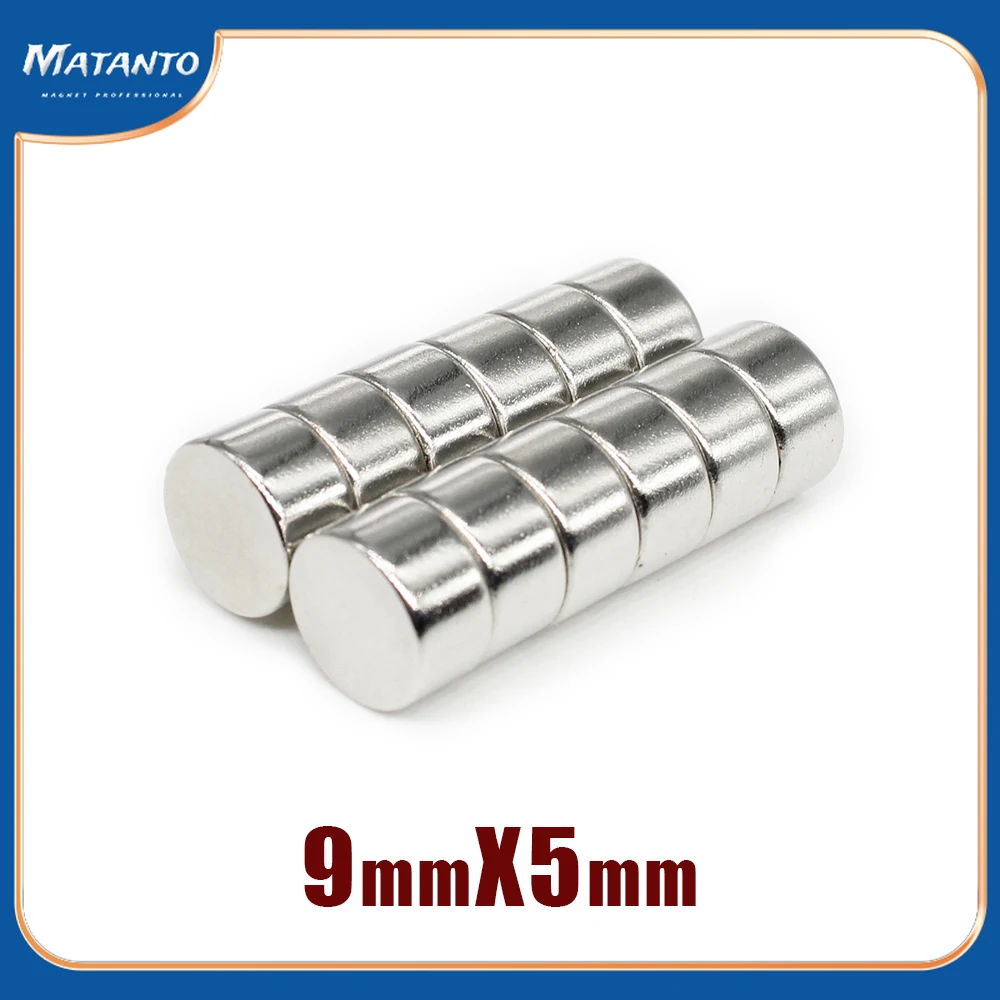 10~200PCS 9*5 mm Round powerful magnets Disc N35 9x5 mm neodymium magnet 9mm x 5mm Permanent NdFeB magnet strong 9x5mm
10~200PCS 9*5 mm Round powerful magnets Disc N35 9x5 mm neodymium magnet 9mm x 5mm Permanent NdFeB magnet strong 9x5mm