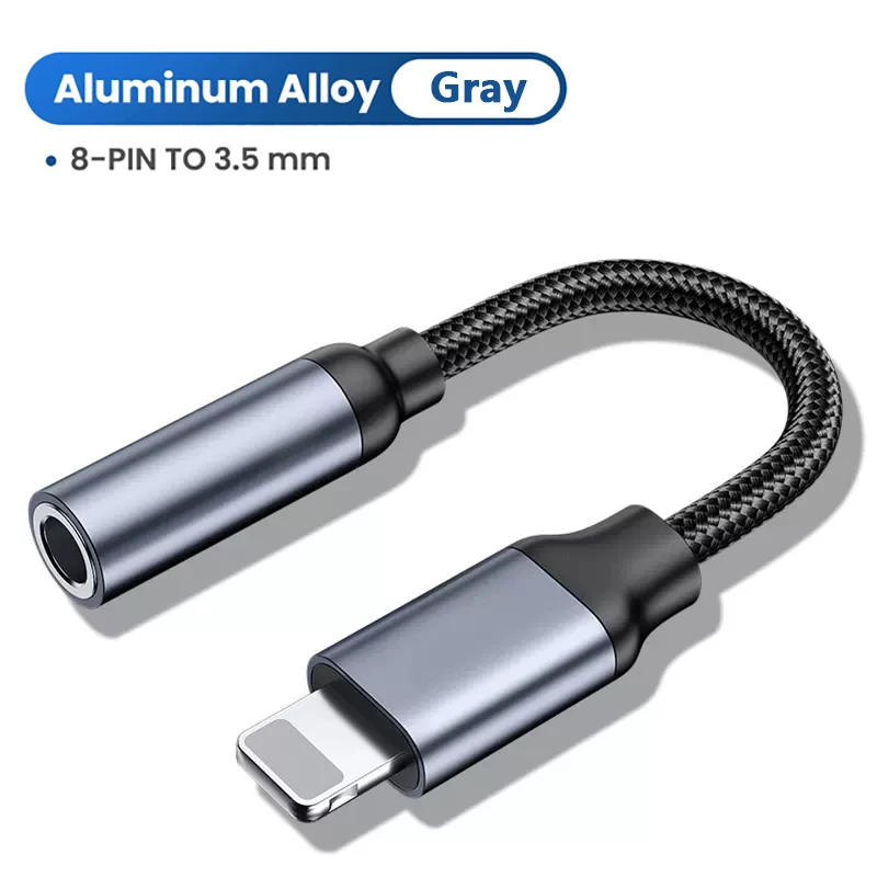 For iPhone To 3.5mm Jack AUX Cable Adapter Lighting Interface To AUX Headphone Adapter For iPhone 14 13 12 Pro Adapter For iOS
For iPhone To 3.5mm Jack AUX Cable Adapter Lighting Interface To AUX Headphone Adapter For iPhone 14 13 12 Pro Adapter For iOS