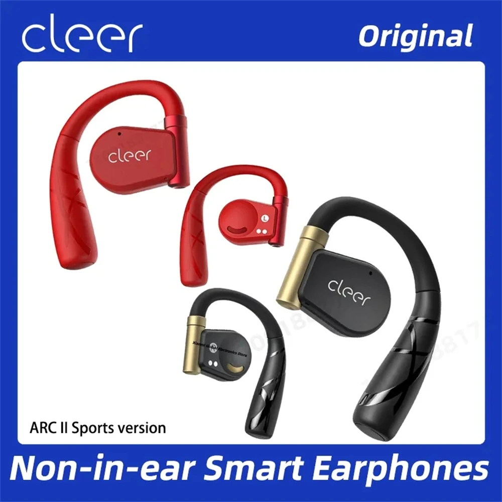 Original Cleer ARC II 2 Sport Open Ear Earbuds Wireless Bluetooth TWS Waterproof Spatial Audio Dual Device Connection Earphone 
Original Cleer ARC II 2 Sport Open Ear Earbuds Wireless Bluetooth TWS Waterproof Spatial Audio Dual Device Connection Earphone