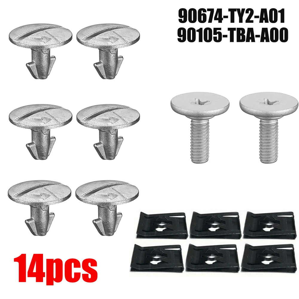 14PCS Car Engine Lower Cover Screw & Bolt &Access Clip For Honda For CR-V 17-20 Metal Radiators Car Truck Engine Accessories
14PCS Car Engine Lower Cover Screw & Bolt &Access Clip For Honda For CR-V 17-20 Metal Radiators Car Truck Engine Accessories