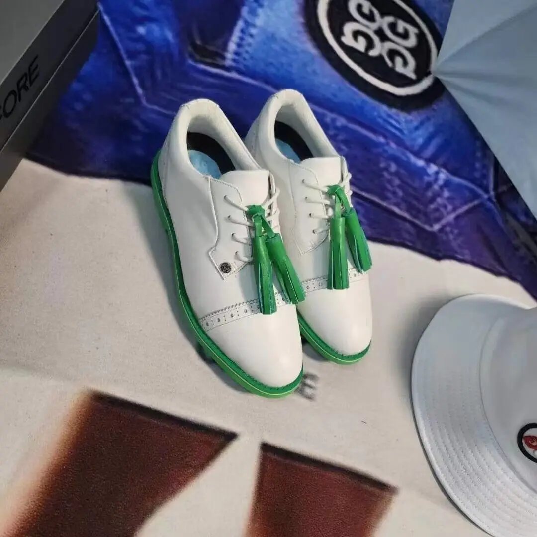 23 new South Korea original single Golf women's leather shoes fashion comfortable waterproof outdoor sports small leather shoes
23 new South Korea original single Golf women's leather shoes fashion comfortable waterproof outdoor sports small leather shoes