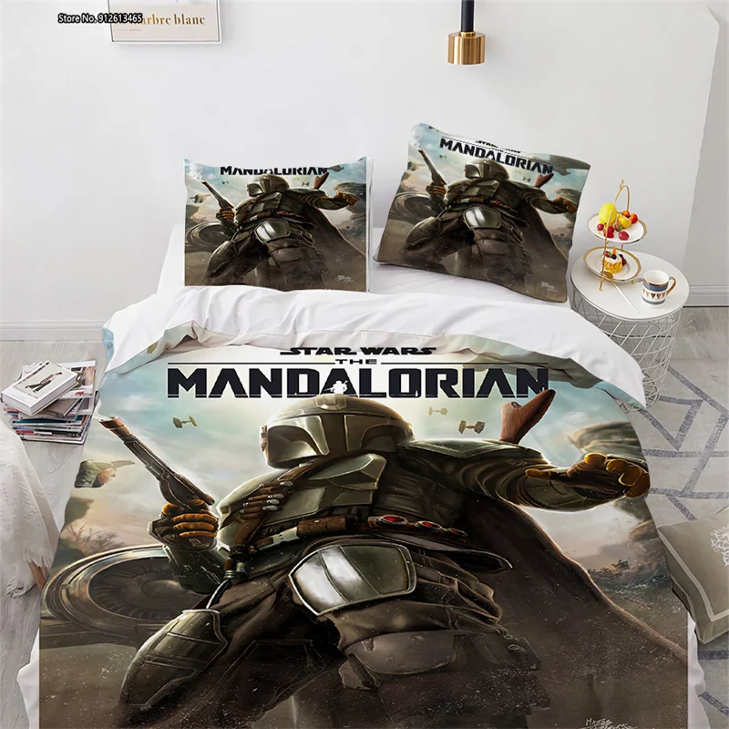 Star Wars Baby Yoda Bedroom Decor Home Textile 3D Digital Printed Multi-size Duvet Comforter Pillowcases 2/3pcs
Star Wars Baby Yoda Bedroom Decor Home Textile 3D Digital Printed Multi-size Duvet Comforter Pillowcases 2/3pcs