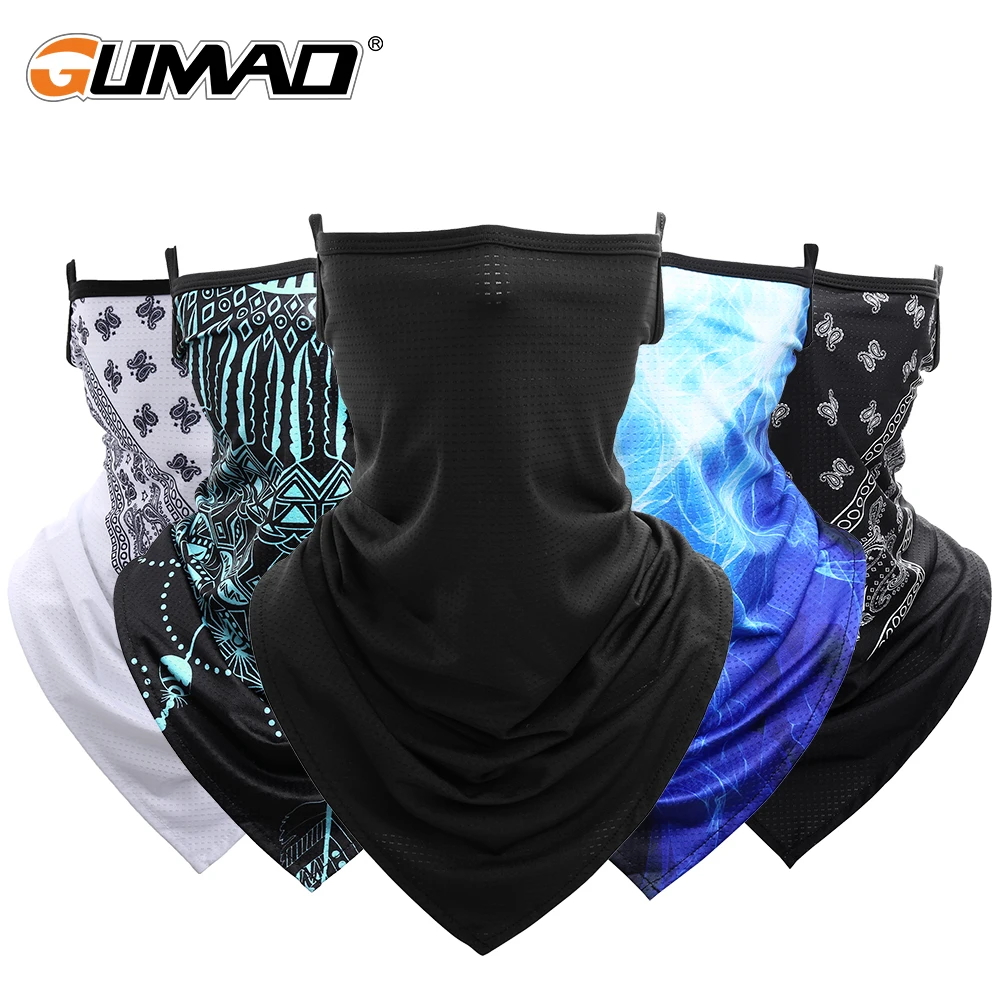 Summer Sport Bandana Tube Silk Scarf Triangle Neck Scarves Ear Hang Mesh Face Mask Cycling Headband Running Hiking Men Women
Summer Sport Bandana Tube Silk Scarf Triangle Neck Scarves Ear Hang Mesh Face Mask Cycling Headband Running Hiking Men Women