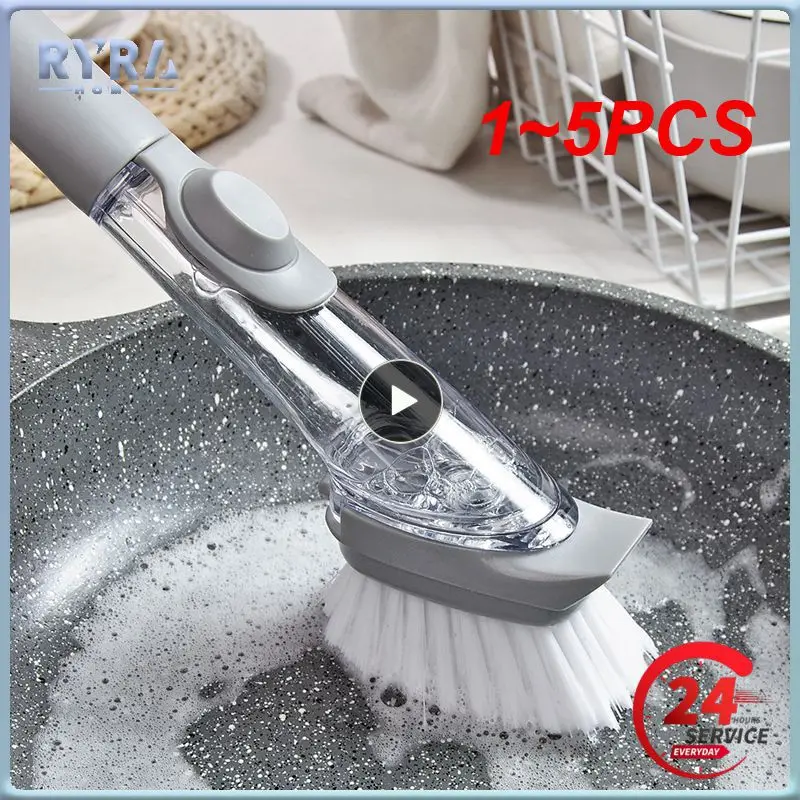 1~5PCS Kitchen Cleaning Brush with Dishwashing Sponge 2 In 1 Long Handle Dish Brush Cleaning Tools
1~5PCS Kitchen Cleaning Brush with Dishwashing Sponge 2 In 1 Long Handle Dish Brush Cleaning Tools