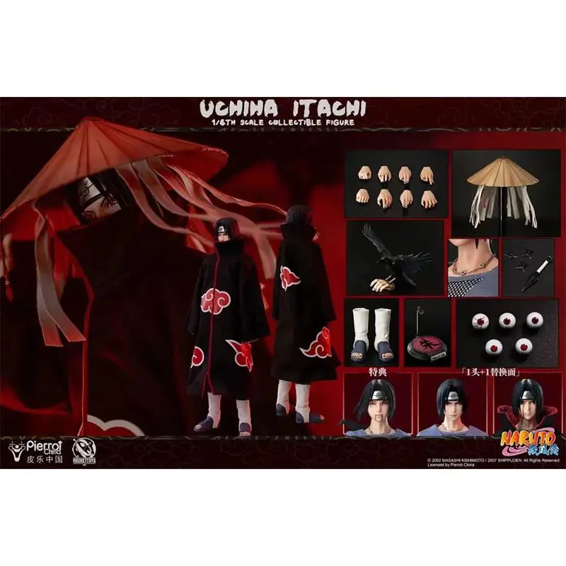 Original RocketToys ROC-003 Naruto Shippuden Uchiha Itachi 1/6 Scale In Stock Anime Figures Model Toys
Original RocketToys ROC-003 Naruto Shippuden Uchiha Itachi 1/6 Scale In Stock Anime Figures Model Toys