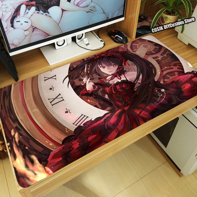 Anime Tokisaki Kurumi Date A Live Mouse Pad Non-slip Oversize Keyboard Desk Mat Computer Thicken Mousepad Gaming Accessories
Anime Tokisaki Kurumi Date A Live Mouse Pad Non-slip Oversize Keyboard Desk Mat Computer Thicken Mousepad Gaming Accessories