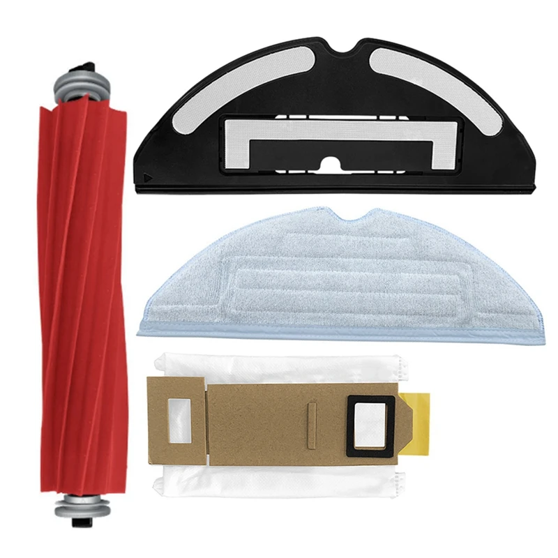 4Pcs For Xiaomi Roborock S7 T7S T7S PLUS Robot Vacuum Cleaner Accessories Mop Vibration Bracket Roller Brush Dust Bag
4Pcs For Xiaomi Roborock S7 T7S T7S PLUS Robot Vacuum Cleaner Accessories Mop Vibration Bracket Roller Brush Dust Bag