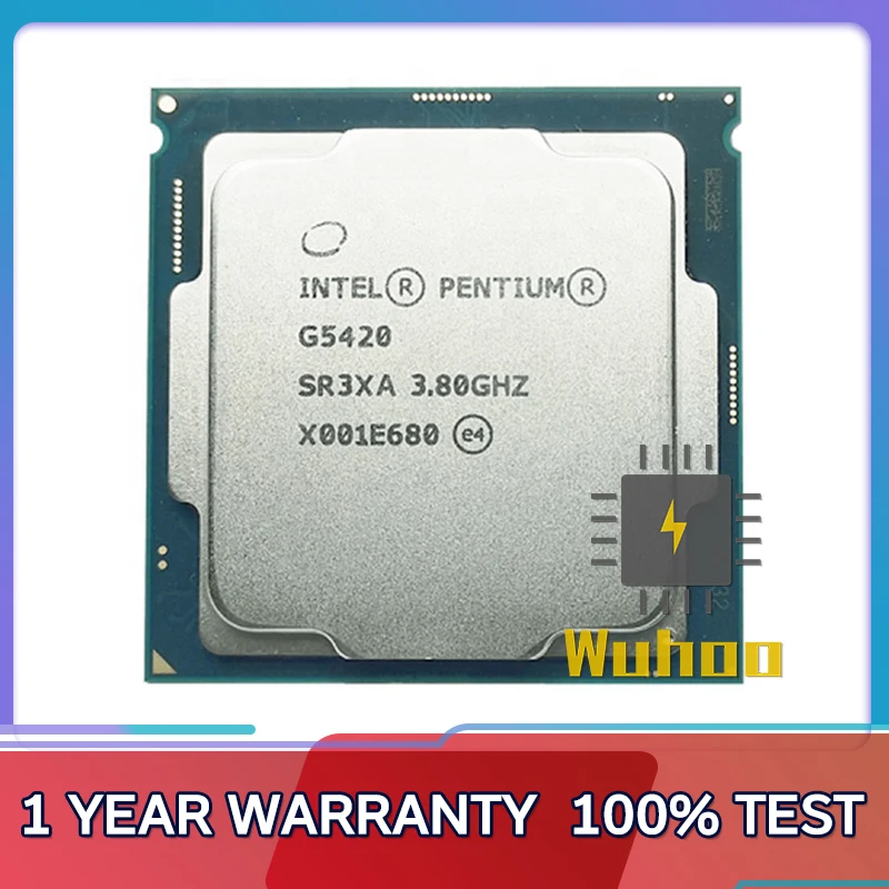Бывший в употреблении процессор Intel Pentium G5420 3,8 ГГц двухъядерный четырехпоточный процессор 4 МБ 54 Вт 58 Вт LGA 1151
Бывший в употреблении процессор Intel Pentium G5420 3,8 ГГц двухъядерный четырехпоточный процессор 4 МБ 54 Вт 58 Вт LGA 1151