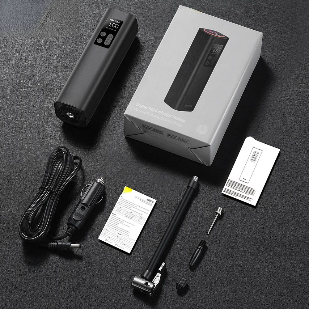 Car Inflator Portable Air Compressor Pump for Electric Motorcycle Bicycle Car Tyre Inflator Digital Display Compressors
Car Inflator Portable Air Compressor Pump for Electric Motorcycle Bicycle Car Tyre Inflator Digital Display Compressors