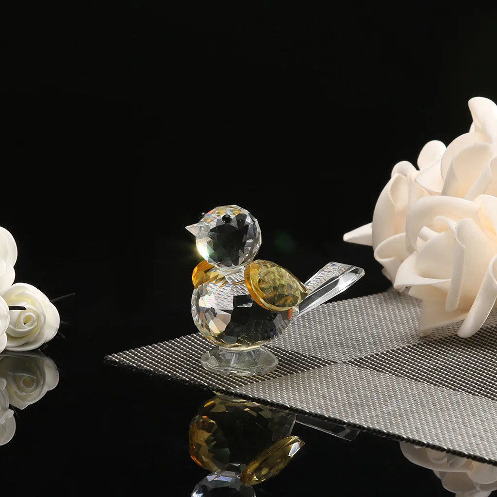 1PC Mini Glass Bird Figurine Easter Lovely Small Birds Animal Ornament Home Decoration Hand Craft Art Glass Birds Collection
1PC Mini Glass Bird Figurine Easter Lovely Small Birds Animal Ornament Home Decoration Hand Craft Art Glass Birds Collection