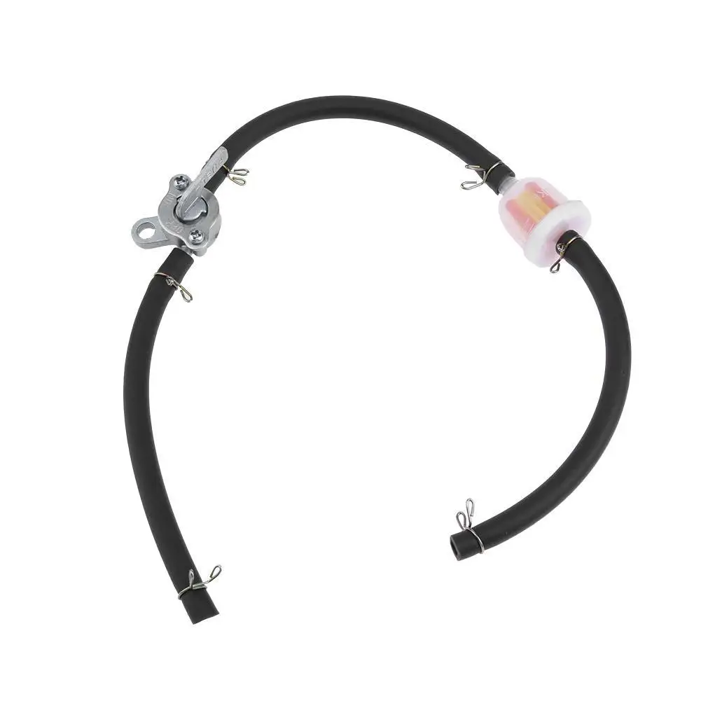 Switch + Filter + Hose Kit Inline Fuel Tank Tap Petcock for Pit Dirt Bike Universal ATV Motorcycle SUV Plastic + metal
Switch + Filter + Hose Kit Inline Fuel Tank Tap Petcock for Pit Dirt Bike Universal ATV Motorcycle SUV Plastic + metal