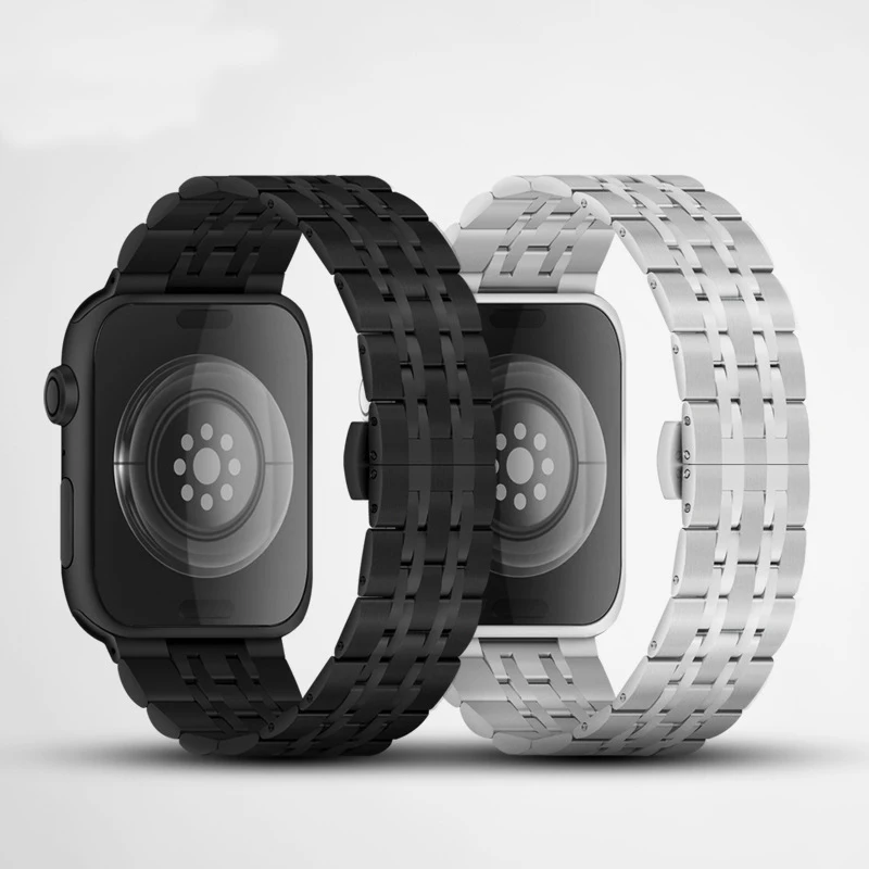 For Apple Watch Series S7 apple watch band 316Stainless Steel Seven Bead Solid Stainless Steel Strap size 38/40/41mm 42/44/45mm
For Apple Watch Series S7 apple watch band 316Stainless Steel Seven Bead Solid Stainless Steel Strap size 38/40/41mm 42/44/45mm