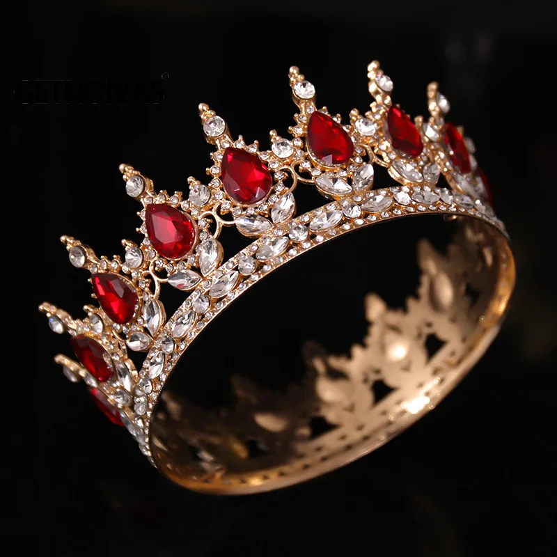 Wedding Crown Bridal Headdress Baroque Crystal Rhinestones Headdress and Crown Bridal Party Crown Tiara Wedding Hair Accessories
Wedding Crown Bridal Headdress Baroque Crystal Rhinestones Headdress and Crown Bridal Party Crown Tiara Wedding Hair Accessories