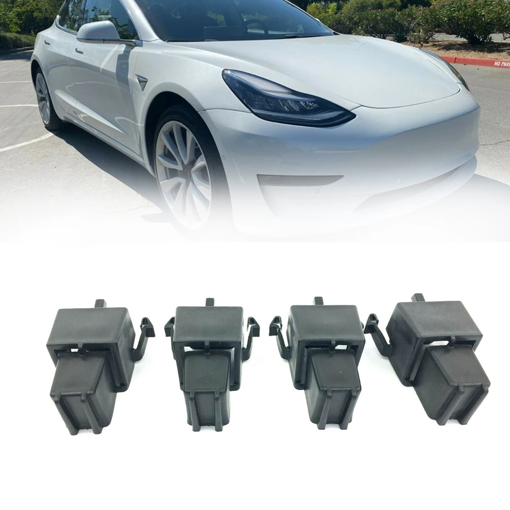 4pcs Bracket For Tesla Model 3 Frunk Clip Reinforcement 1131205-00-C Cowl Support Bracket Black ABS Plastic Car Accessories
4pcs Bracket For Tesla Model 3 Frunk Clip Reinforcement 1131205-00-C Cowl Support Bracket Black ABS Plastic Car Accessories