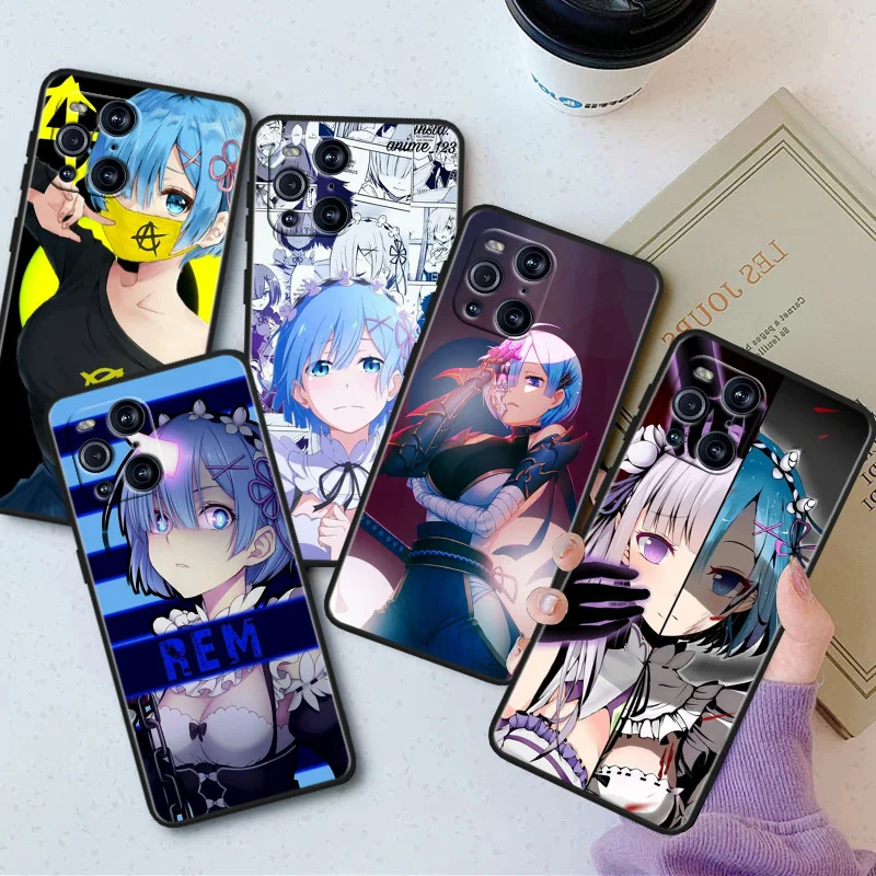 Anime cute REM Phone Case For OPPO Find X5 X3 X2 K10 F21S F21 F9 F7 F5 Neo Pro Lite Black Silicone Soft Cover
Anime cute REM Phone Case For OPPO Find X5 X3 X2 K10 F21S F21 F9 F7 F5 Neo Pro Lite Black Silicone Soft Cover