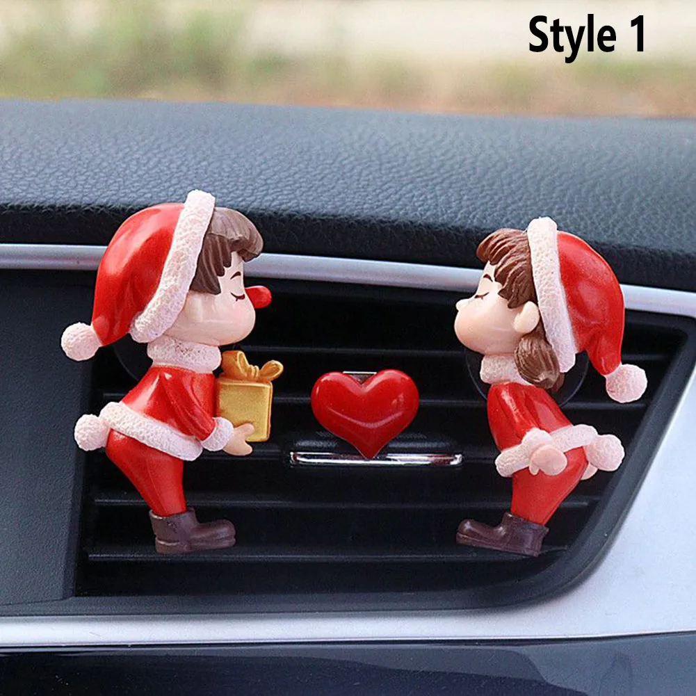 Christmas Air Vent Freshener Air Vent Freshener Uto Decor Accessories Car Lovely Couple Girl Boy Car Perfume Clip
Christmas Air Vent Freshener Air Vent Freshener Uto Decor Accessories Car Lovely Couple Girl Boy Car Perfume Clip
