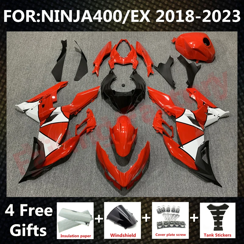 Полный комплект обтекателей для мотоцикла, подходит для Ninja400, EX400, EX, Ninja 400, 2018, 2019, 2020, 2021, 2022, 2023, обтекатель кузова, красный, белый
Полный комплект обтекателей для мотоцикла, подходит для Ninja400, EX400, EX, Ninja 400, 2018, 2019, 2020, 2021, 2022, 2023, обтекатель кузова, красный, белый