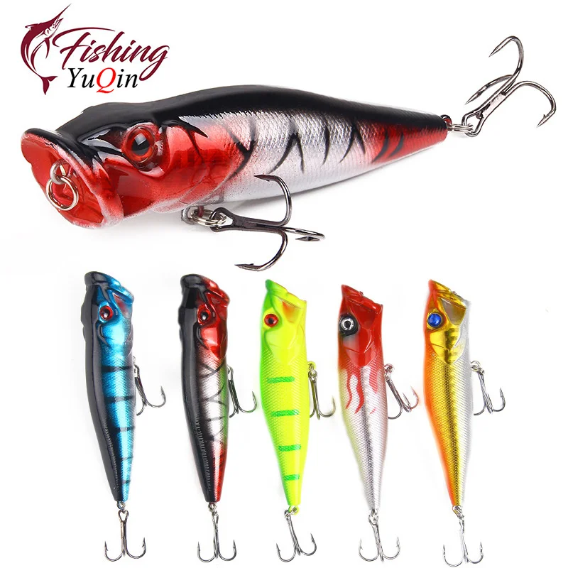 1 PCS 9.5cm/12.8g Big Popper Fishing Lure Artificial Fishing Bait Crankbait Wobblers High Carbon Steel Hook Fishing Lures
1 PCS 9.5cm/12.8g Big Popper Fishing Lure Artificial Fishing Bait Crankbait Wobblers High Carbon Steel Hook Fishing Lures