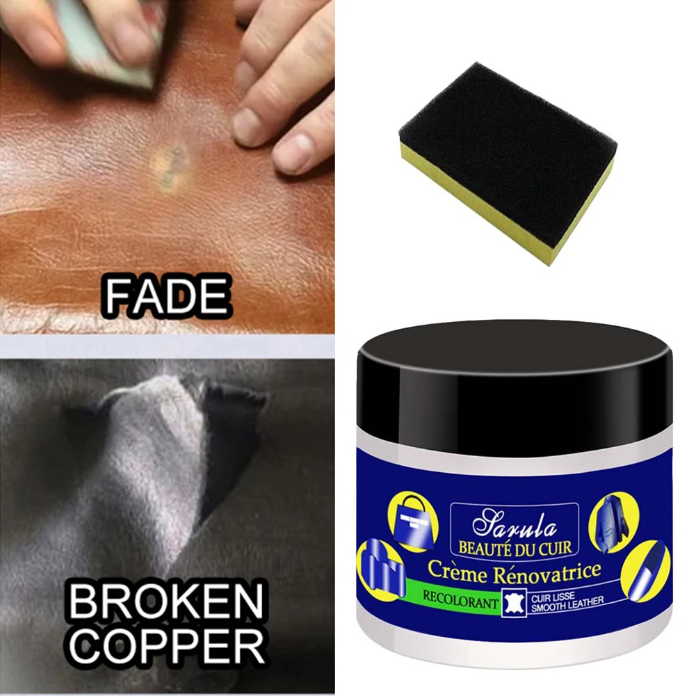 1Pcs Car Seat Leather Refurbishing Cleaner Repair Cream Car Decoration Complementary Color Renovation Kit
1Pcs Car Seat Leather Refurbishing Cleaner Repair Cream Car Decoration Complementary Color Renovation Kit