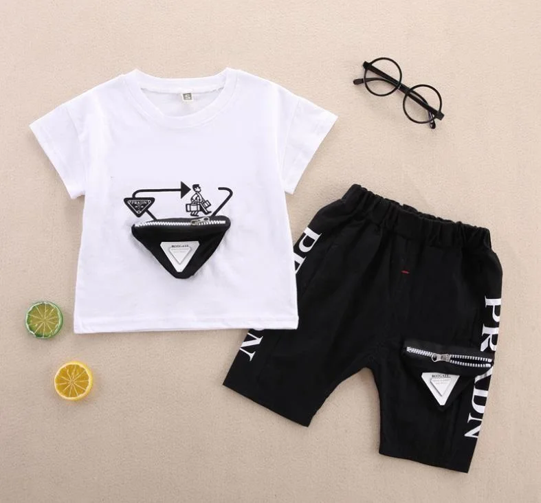 Summer Baby Boy Clothes Set Korean letter Short Sleeved T-shirts+Shorts 2pcs Infant Outfits Kids Bebes Tracksuits children suits
Summer Baby Boy Clothes Set Korean letter Short Sleeved T-shirts+Shorts 2pcs Infant Outfits Kids Bebes Tracksuits children suits