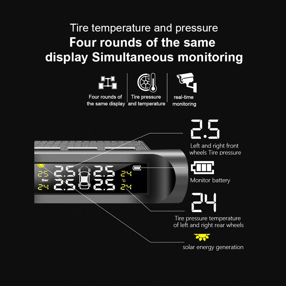 Автомобильная система мониторинга TPMS Ure с 4 датчиками, автоматическое безопасное вождение, высококачественный CD-экран, высокое качество
Автомобильная система мониторинга TPMS Ure с 4 датчиками, автоматическое безопасное вождение, высококачественный CD-экран, высокое качество