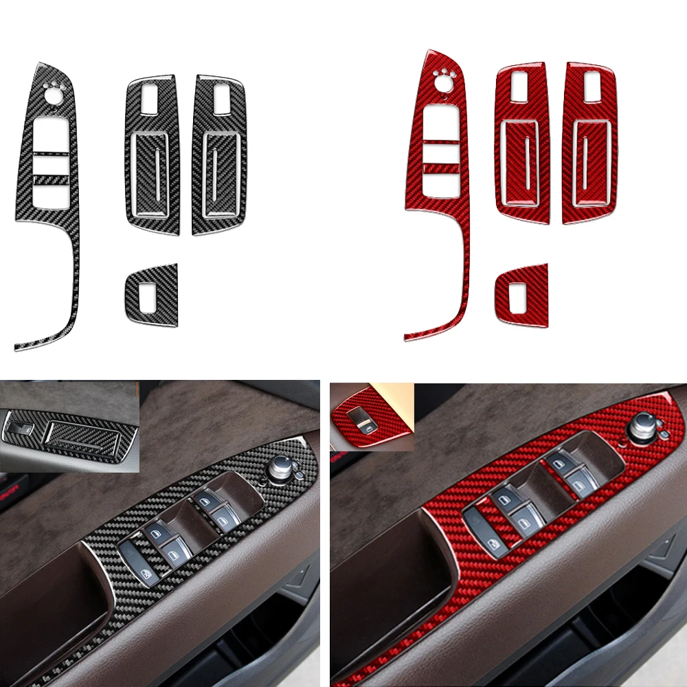 For Audi Q7 2007 2008 2009 2010 2011 2012 2013 2014 2015 Car Door Panel Window Lift Control Carbon Fiber Interior Accessories
For Audi Q7 2007 2008 2009 2010 2011 2012 2013 2014 2015 Car Door Panel Window Lift Control Carbon Fiber Interior Accessories