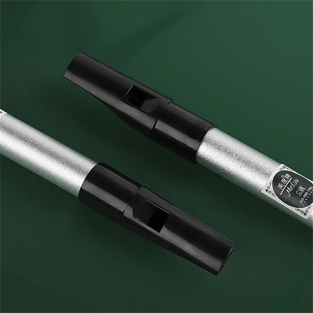 

Tin Whistle Irish Whistle Gold/Silver/Black Metal+ABS Practical High Low Notes Penny Fulte Whistling Brand New