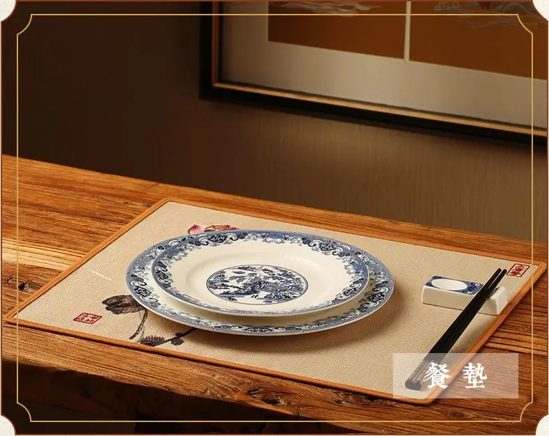 Chinese placemat Insulation table mat Vase mat Fabric cotton and linen household table mat Insulation mat Embroidery
Chinese placemat Insulation table mat Vase mat Fabric cotton and linen household table mat Insulation mat Embroidery