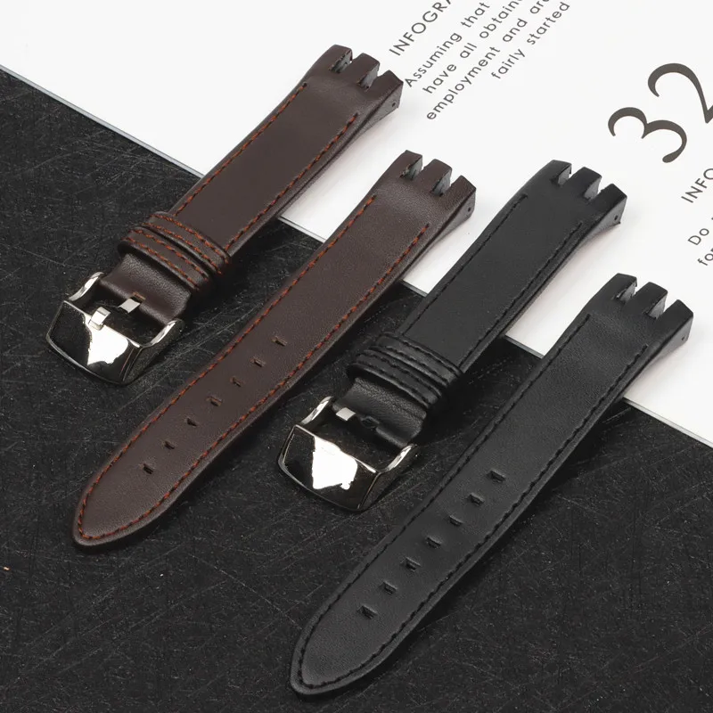 20mm Genuine real Leather Watch band Clasp Bracelets for Swatch strap YTS401 400 404G 407 405 406 YTB400Y Watcheband free tools
20mm Genuine real Leather Watch band Clasp Bracelets for Swatch strap YTS401 400 404G 407 405 406 YTB400Y Watcheband free tools
