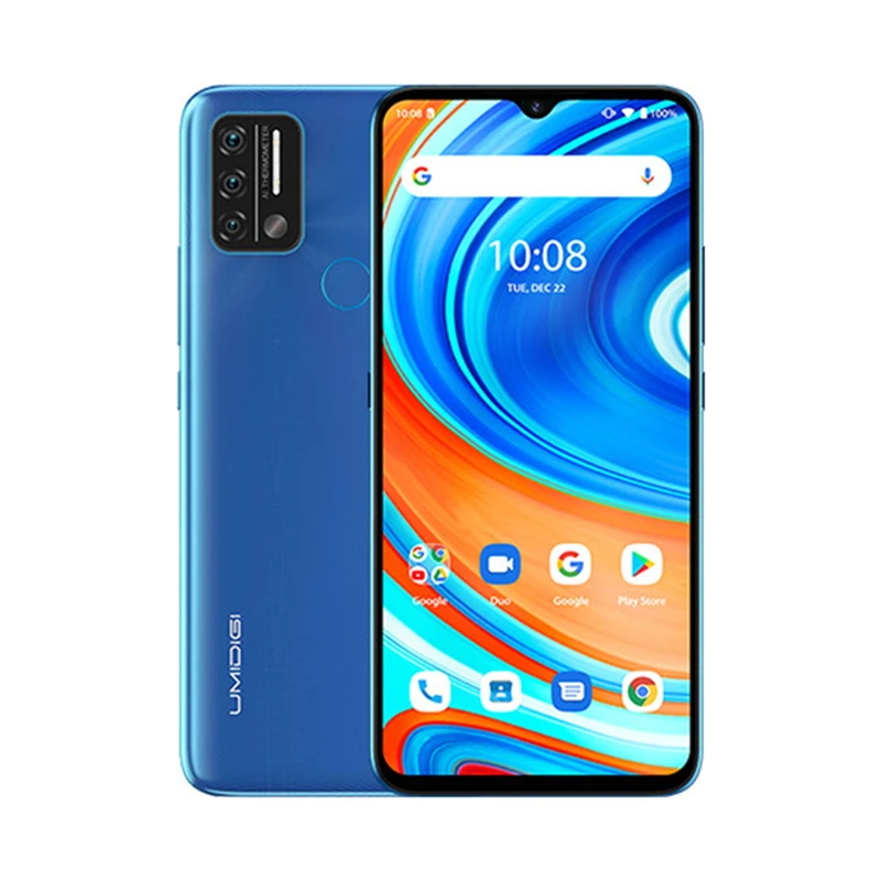 

UMIDIGI A9 Smartphone 3GB RAM 64GB ROM Android 11 Helio G25 Octa Core 13MP 5150MAH 6.53 Inch HD+ 5150mAh Mobile Phone