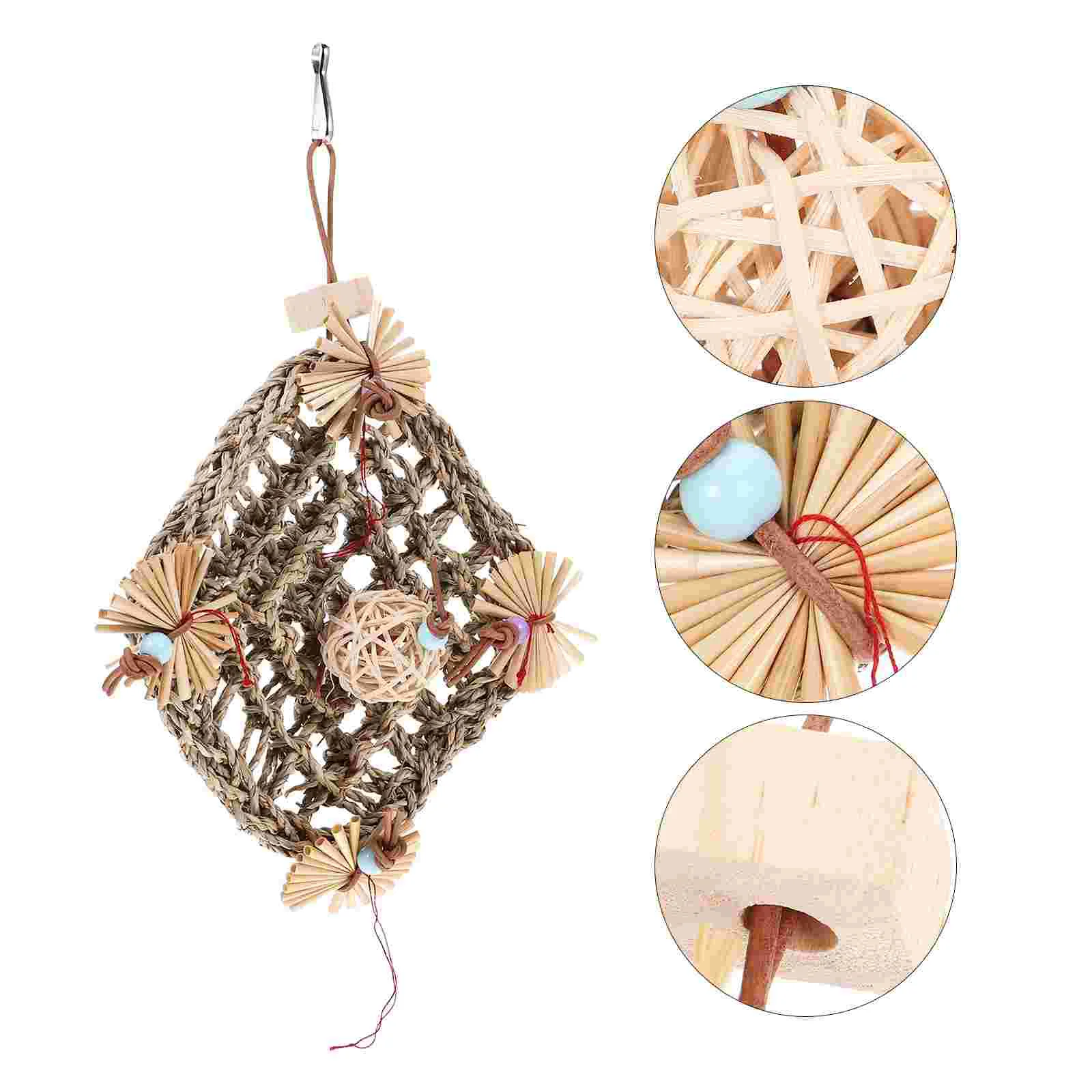 Parrot Biting Plaything Bird Cage Hanging Toy Birdcage Hanging Toy Cockatiel Budgie Toy
Parrot Biting Plaything Bird Cage Hanging Toy Birdcage Hanging Toy Cockatiel Budgie Toy