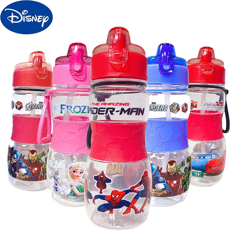 Disney Spiderman Frozen The Avengers Cars Water Sippy Cup Cartoon Marvel Kids Feeding Cups with Straws Outdoor Portable Bottles
Disney Spiderman Frozen The Avengers Cars Water Sippy Cup Cartoon Marvel Kids Feeding Cups with Straws Outdoor Portable Bottles