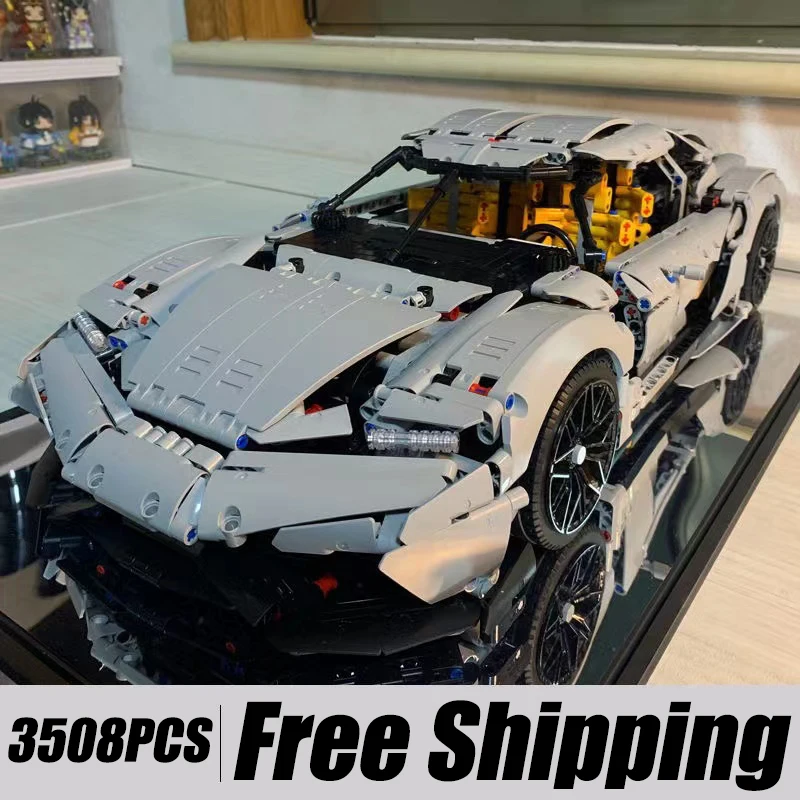 MOC Technical Ideas Famous Racing Vehicle 1:8 Building Block Creator City Sports Car Model Bricks Toys For Kid Birthday Gifts
MOC Technical Ideas Famous Racing Vehicle 1:8 Building Block Creator City Sports Car Model Bricks Toys For Kid Birthday Gifts