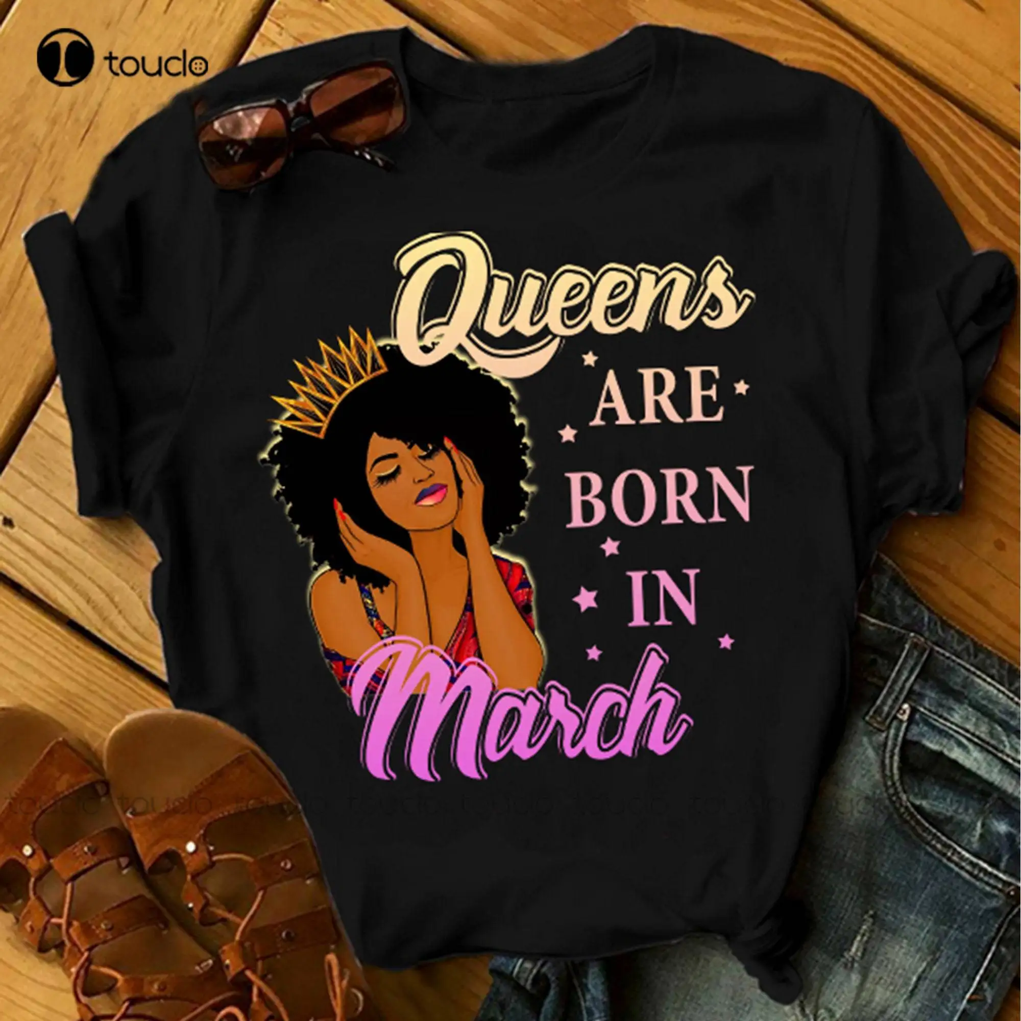 Queen Are Born In March Shirts Women Birthday T Shirts Summer Tops Beach T Shirts White T Shirt Xs-5Xl Breathable Cotton Unisex
Queen Are Born In March Shirts Women Birthday T Shirts Summer Tops Beach T Shirts White T Shirt Xs-5Xl Breathable Cotton Unisex