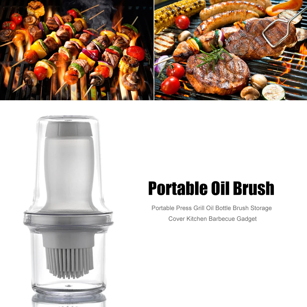 Silicone Grill Oil Bottle Brush Storage Cover Barbecue Press Liquid Brush Gadget Cake Accessories Kitchen Gadgets
Silicone Grill Oil Bottle Brush Storage Cover Barbecue Press Liquid Brush Gadget Cake Accessories Kitchen Gadgets
