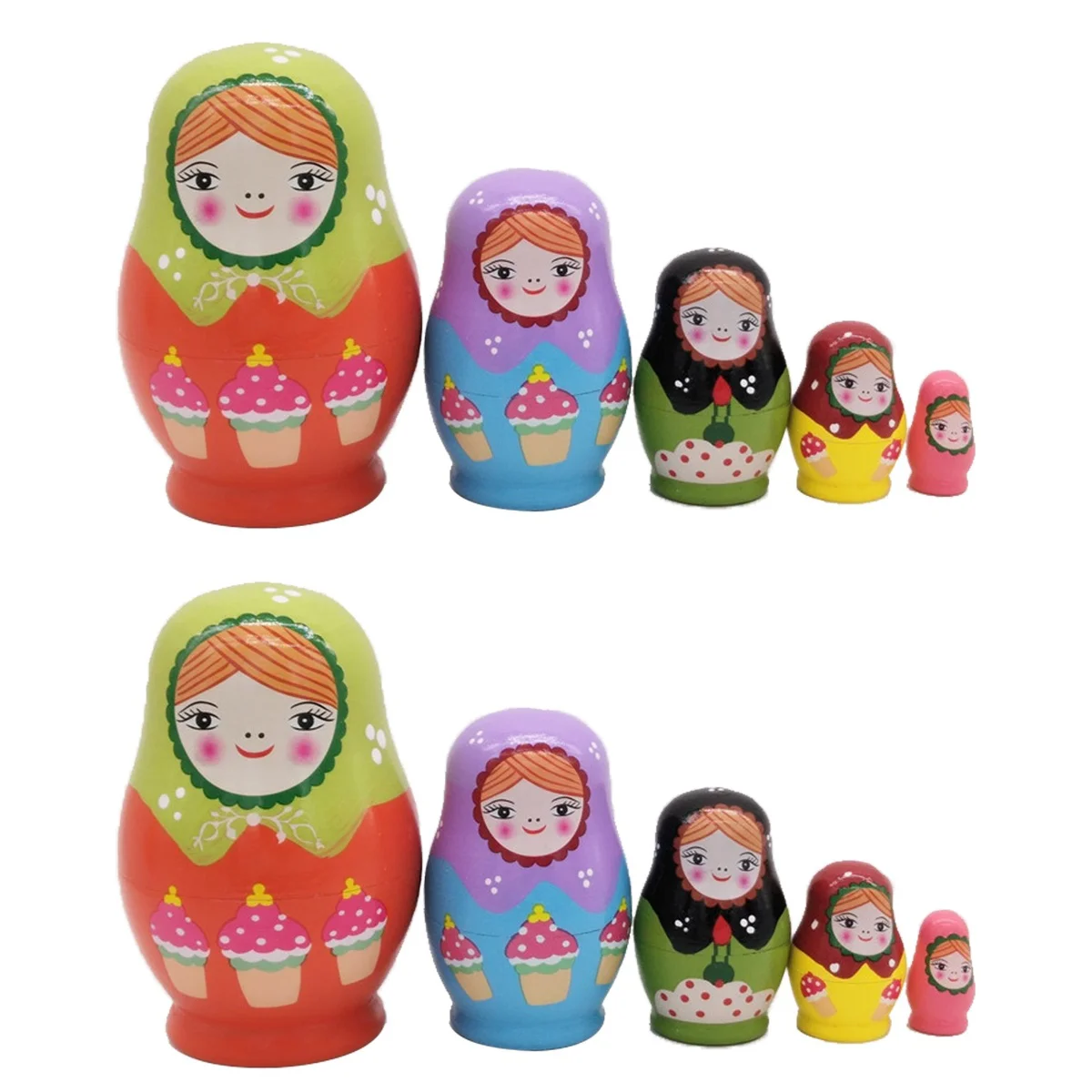 10 шт., детская деревянная игрушка с принтом мороженого 
10 шт., детская деревянная игрушка с принтом мороженого