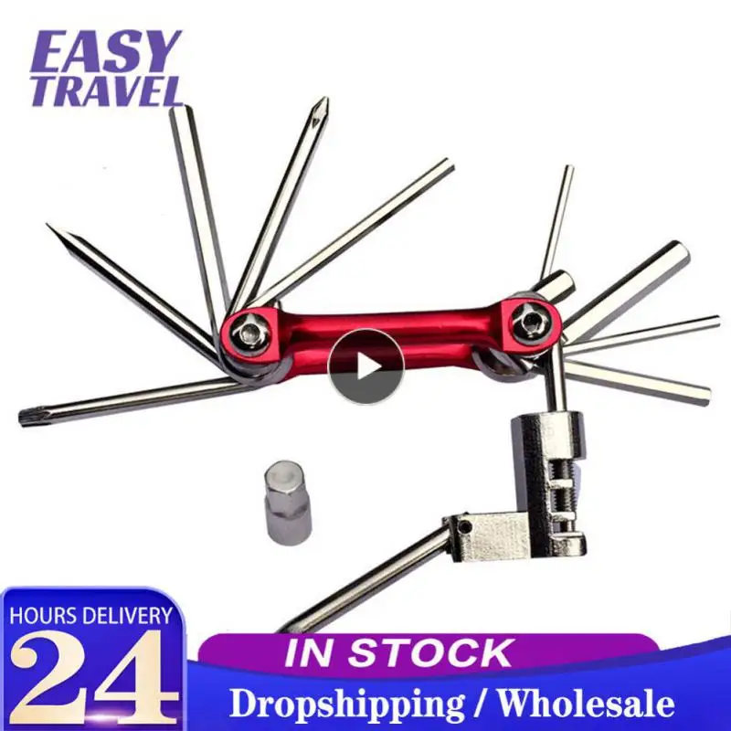 New 11 In 1 Bicycle Repair Bike Tools Cycling Tools Mountain Bike Accessories Folding Mini Bicycle Multitool Wrench Screwdriver
New 11 In 1 Bicycle Repair Bike Tools Cycling Tools Mountain Bike Accessories Folding Mini Bicycle Multitool Wrench Screwdriver