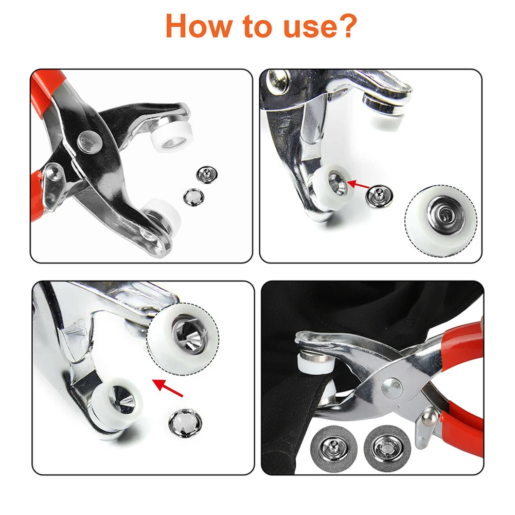 Eyelet Rivets Pliers Set New Clamp Clothes Claw Clasp Hands Five Claws Pressure Nailing Machine Press Snap Fastener Plier
Eyelet Rivets Pliers Set New Clamp Clothes Claw Clasp Hands Five Claws Pressure Nailing Machine Press Snap Fastener Plier