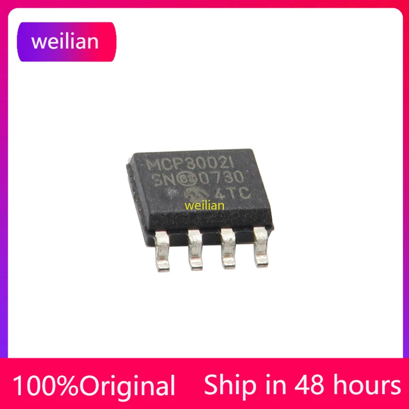 1-100 PCS MCP3002-I/SN SMD SOP-8 MCP3002 10-bit Analog-to-digital Converter Chip Brand New Original In Stock
1-100 PCS MCP3002-I/SN SMD SOP-8 MCP3002 10-bit Analog-to-digital Converter Chip Brand New Original In Stock
