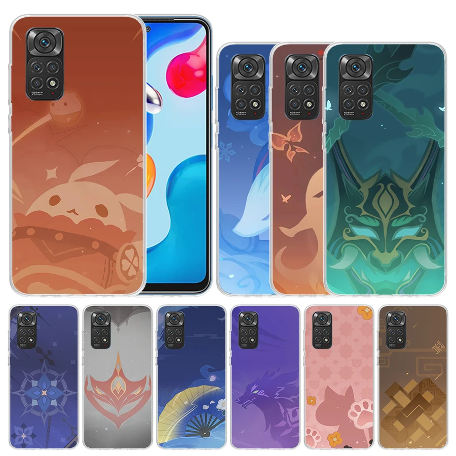 Мягкий чехол Game Genshin Impact для Xiaomi Redmi Note 12, 11S, 11T, 11E, 10S, 10 Pro, чехол для телефона с принтом 11, 9S, 9, 9T, 8T, 7, 6, 5 Plus, чехол
Мягкий чехол Game Genshin Impact для Xiaomi Redmi Note 12, 11S, 11T, 11E, 10S, 10 Pro, чехол для телефона с принтом 11, 9S, 9, 9T, 8T, 7, 6, 5 Plus, чехол