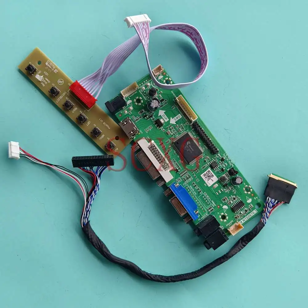 DIY Kit For B156HW01 V3 LCD Matrix Controller Board 15.6" DVI VGA HDMI-Compatible 60Hz Laptops Panel 1920*1080 40 Pin LVDS
DIY Kit For B156HW01 V3 LCD Matrix Controller Board 15.6" DVI VGA HDMI-Compatible 60Hz Laptops Panel 1920*1080 40 Pin LVDS