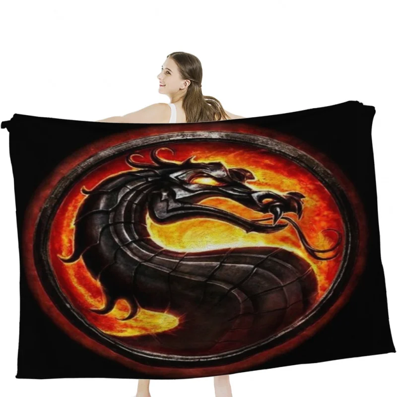 Mortal Kombat Soft Velvet Blanket Lightweight Bed Blanket Home Decor Fleece Blanket 
Mortal Kombat Soft Velvet Blanket Lightweight Bed Blanket Home Decor Fleece Blanket