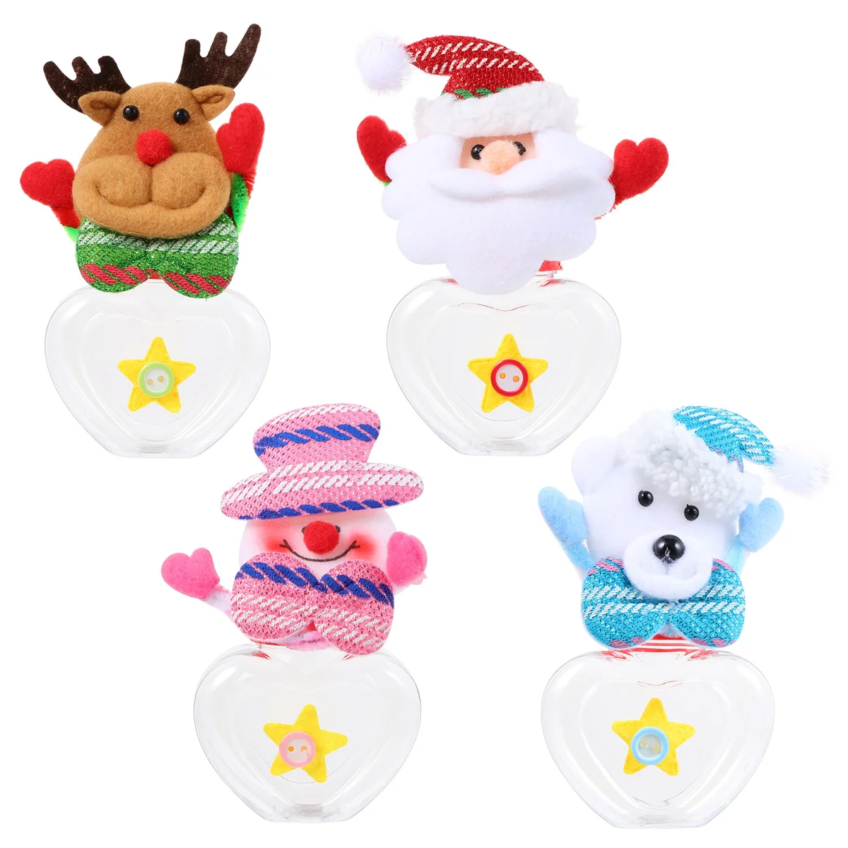 Jar Christmas Candy Xmas Ornament Transparent Chocolateplush Box Organizer Container Sugar Lolly Can Festive Goodie 
Jar Christmas Candy Xmas Ornament Transparent Chocolateplush Box Organizer Container Sugar Lolly Can Festive Goodie