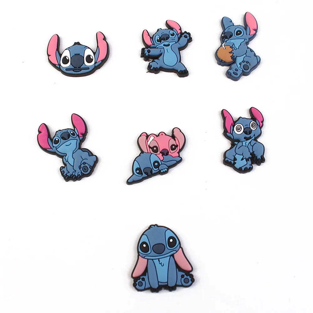 Disney Stitch PVC Shoe Buckle Cartoon Souvenir Cartoon Croc Charms Accessories Wholesale Available Sale Decorations Kids Gifts
Disney Stitch PVC Shoe Buckle Cartoon Souvenir Cartoon Croc Charms Accessories Wholesale Available Sale Decorations Kids Gifts